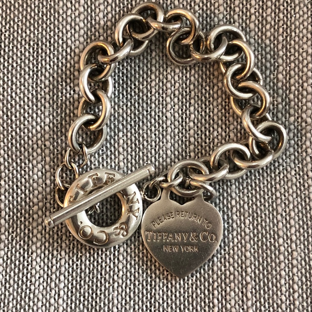 Tiffany & Co Heart Tag Toggle Bracelet
